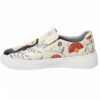 Graffiti Print Sneakers – Dames Chic Casual Schoenen Model Shahrzad