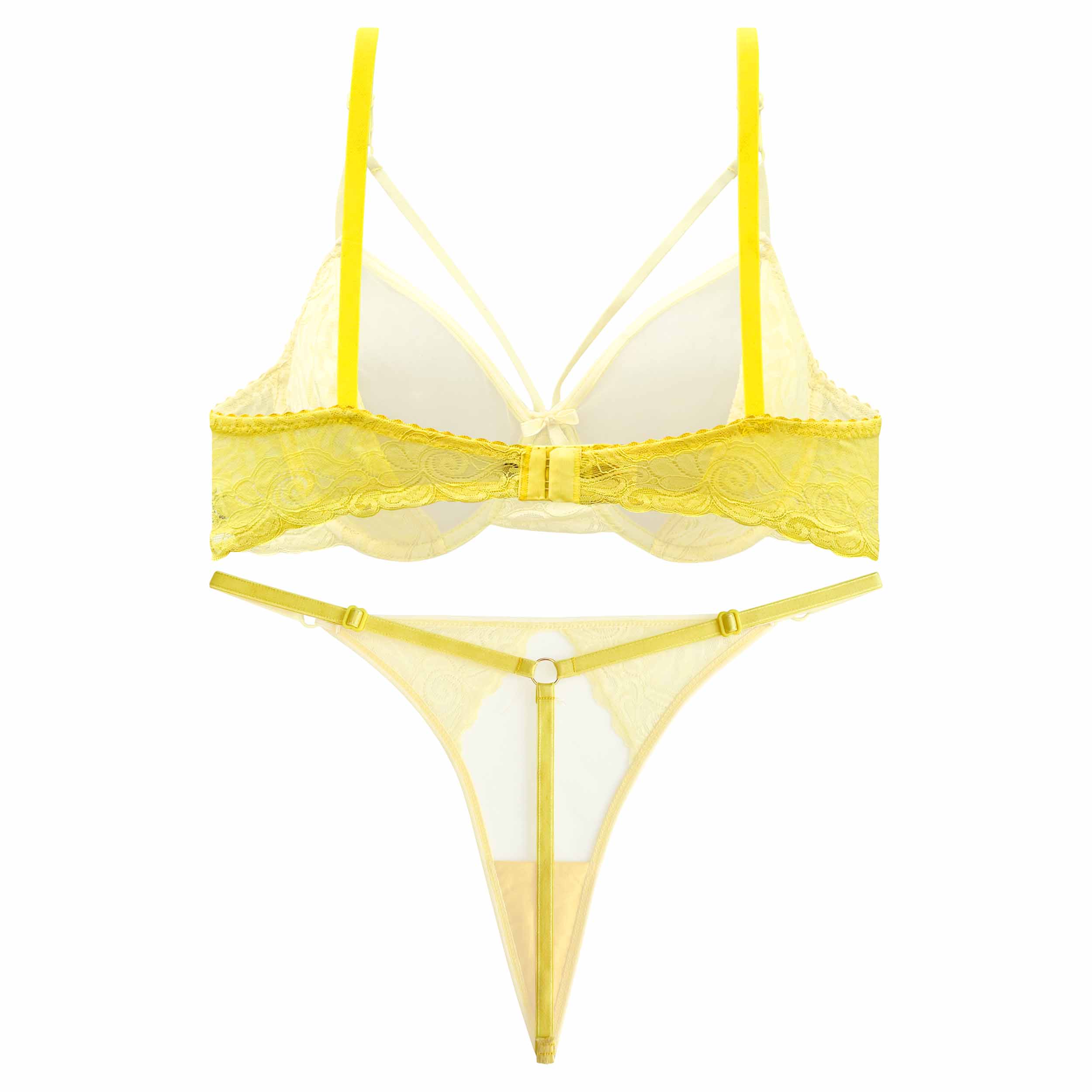 Dames Lingerieset Kant Bh & String Guipure