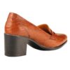 Dames Natuurlijke Leren Pumps voor op Kantoor