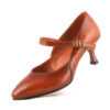 Dames Natuurleren Pumps – Model Oliva Honing