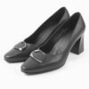 Dames Natuurlijke Leren Pumps – Palina Cream