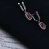 Dames Zilveren Sieradenset – Rhodium & Kwarts