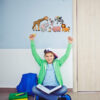 Houten Kinderkamer Muursticker Model Dieren
