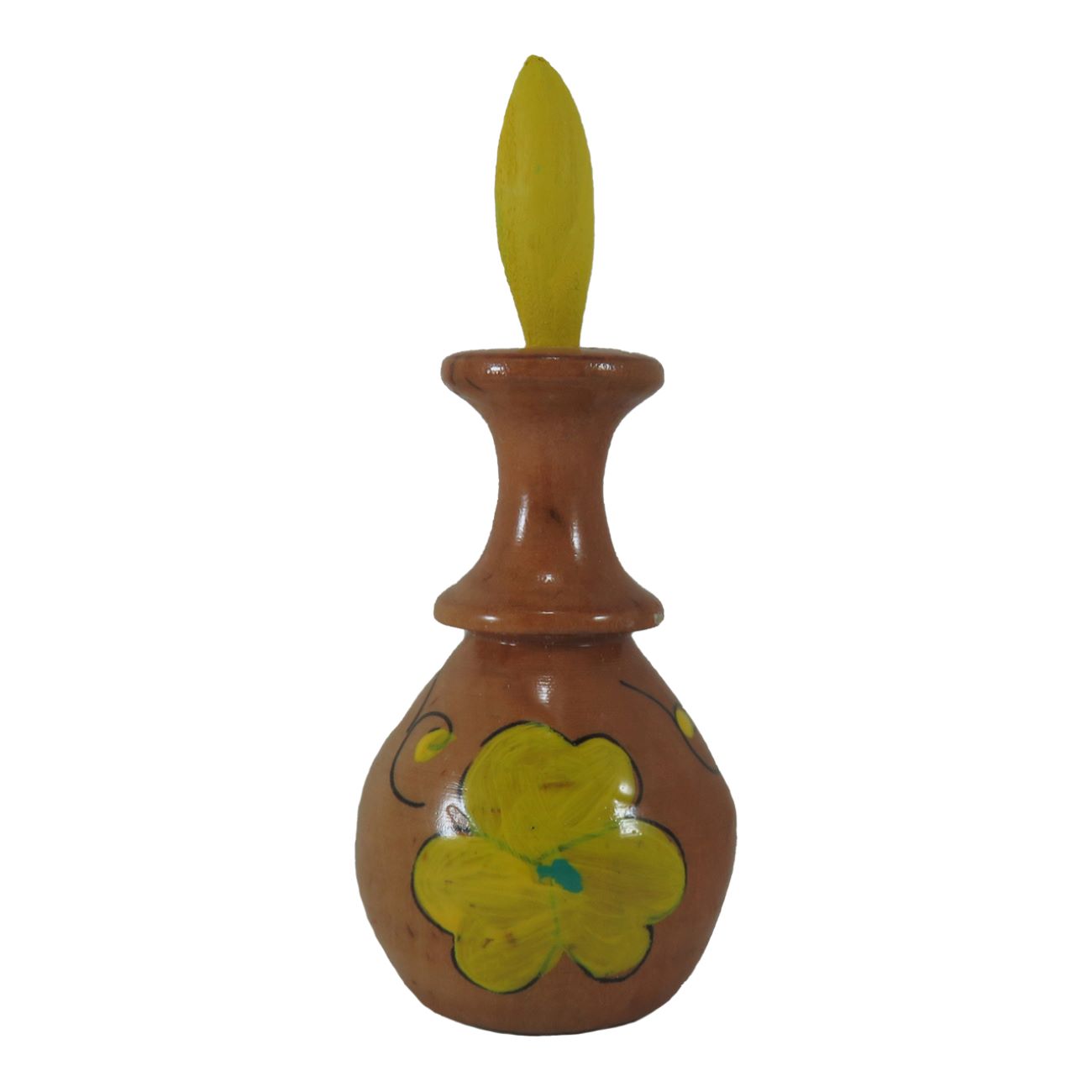Houten Perzische Surma Dani Kohl Houder om Surma te Bewaren (x2)