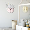 Houten Wandklok voor Kinderkamer met Olifant Ontwerp