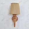 Houten Wandlamp Modern en Minimalistisch Model Lampenkap