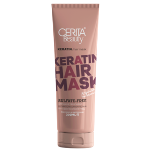 Cerita Keratine Haarmasker, 200 ml voor Zijdezacht Haar (2 stuks)