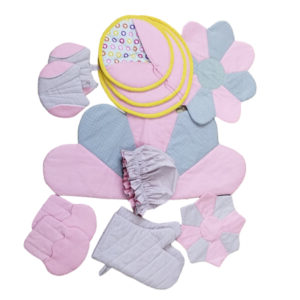 13-delige Roze Keukenschort & Benodigdheden Set