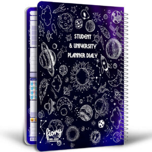 Planner Notitieboek met Galaxie Ontwerp – Essentieel voor Studeren