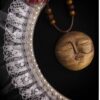 Houten Hanger Ketting – Maan Ontwerp