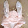 Baby Meisje Jumpsuit – Roze met Konijnenoren