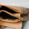Bauletto Leren Handtas met Enkel Handvat & Lange Band