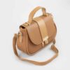 Bauletto Leren Handtas met Enkel Handvat & Lange Band
