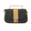 Bauletto Leren Handtas met Enkel Handvat & Lange Band