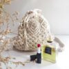 Boho Macramé Rugzak Handgemaakt voor Vrouwen