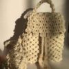 Boho Macramé Rugzak Handgemaakt – Melkachtig