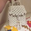 Boho Macramé Rugzak Handgemaakt – Melkachtig