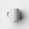 Keramische Koffiemok in Geometrisch Ontwerp Functioneel Drinkgerei
