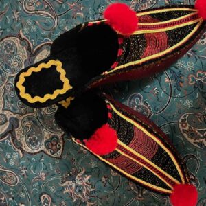 Charough Vintage Stijl Perzische Slippers voor Vrouwen