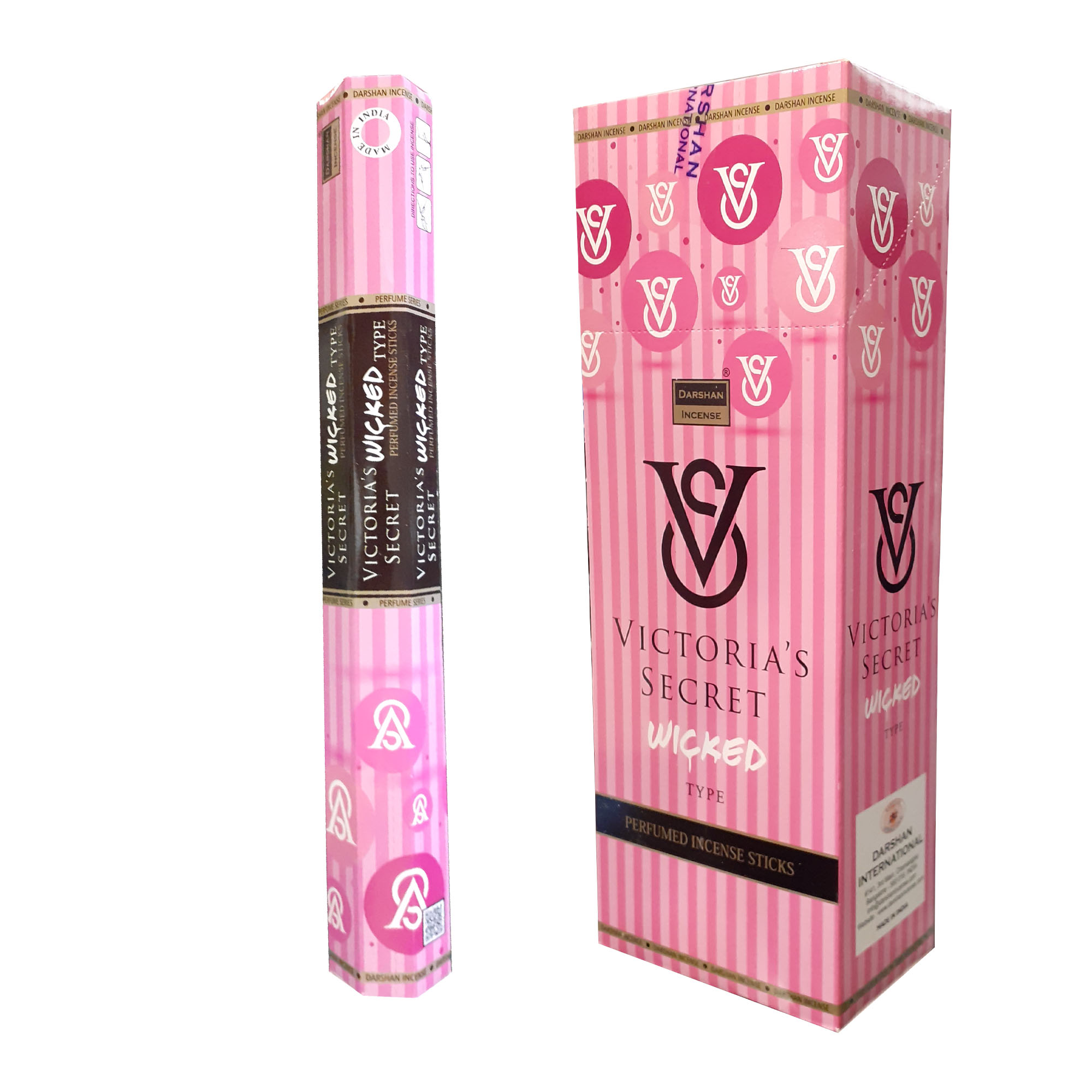 Darshan Victoria Secret Wicked Wierookstokjes – 20 Stokjes (Verpakking van 4)