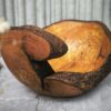Decoratieve Burl Houten Kom – Natuurlijk Elzenhout