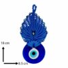 Decoratief Boze Oog Wandhangend Amulet Model Pauw