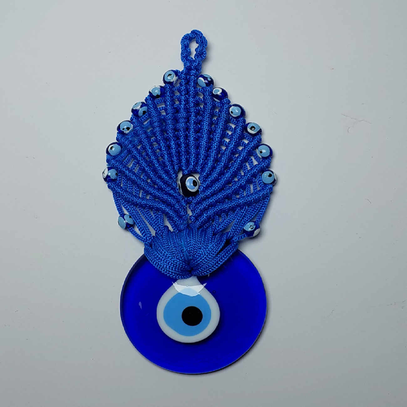Decoratief Boze Oog Wandhangend Amulet Model Pauw