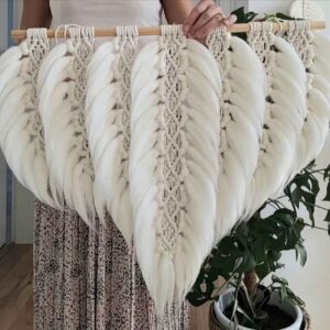 Decoratief Macramé Wandkleed Wandtapijt Kunst