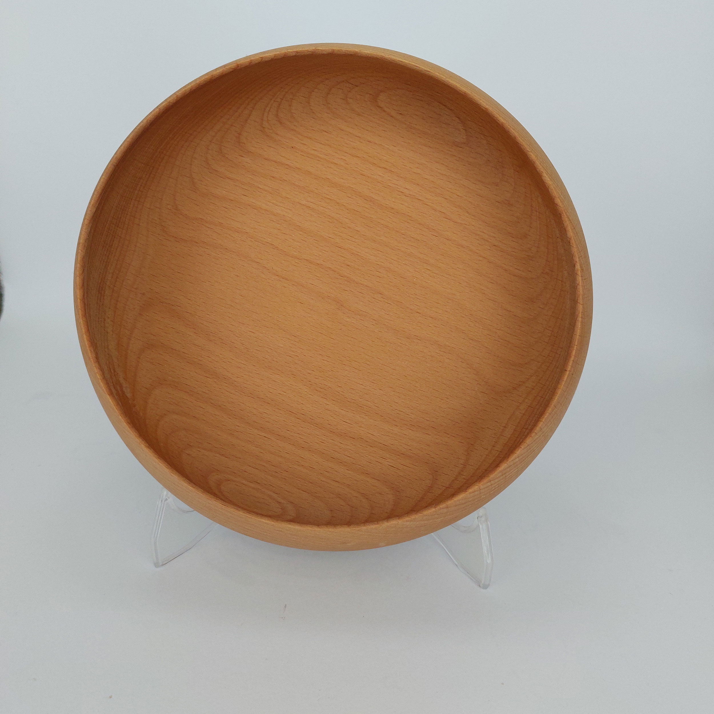 Decoratieve Houten Kom Handgemaakt van Beukenhout