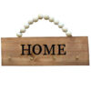 Decoratieve & Houten Wand Sleutelhouder met 4 Haken