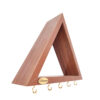 Decoratieve & Houten Wand Sleutelhouder met 5 Haken