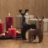 Decoratief Polyester Beeld – Kaarshouder met Hertontwerp