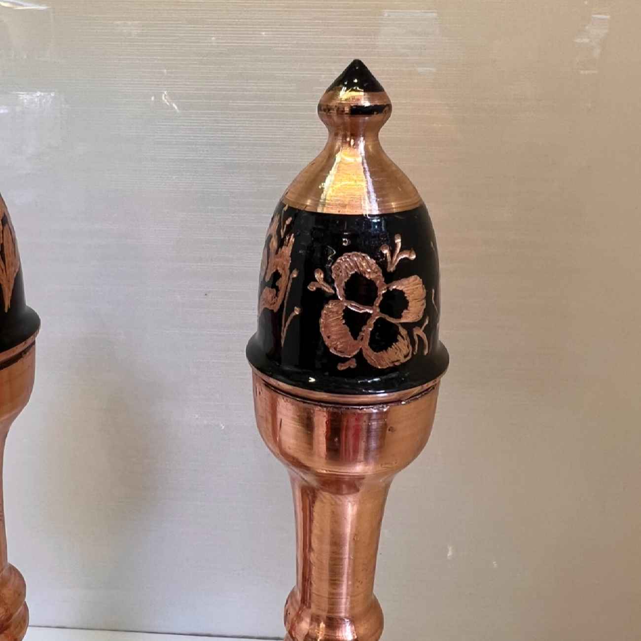 Perzische Koperen Rozenwatersprinkler – Geëmailleerd