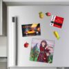 Rode Koelkastmagneet – Perzische Miniatuur