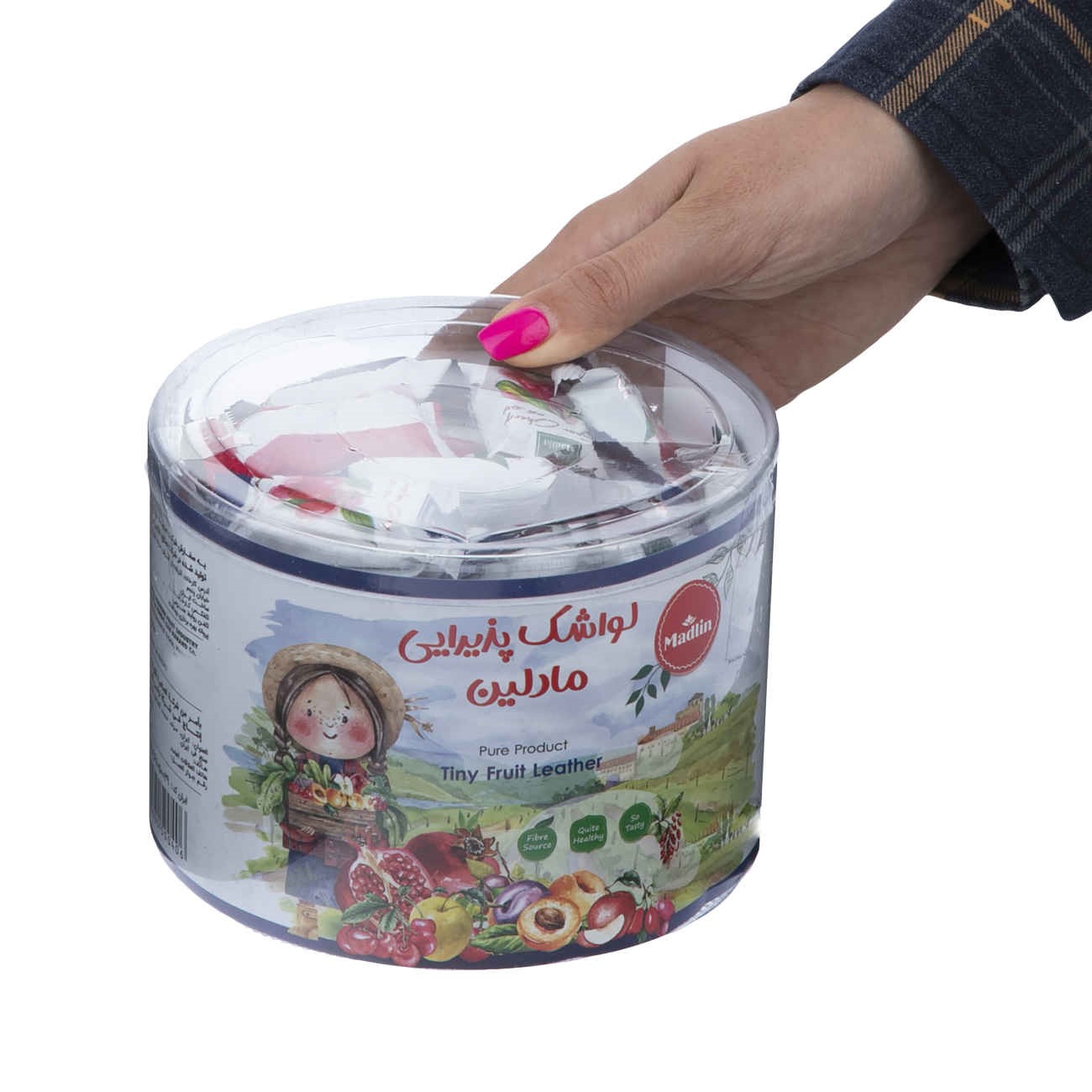 Perzische Hapklare Lavashak Fruitrepen – Vruchtenleer van Madeleine, 500g