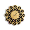 Handgemaakte Perzische Houten Wandklok – Turkoois