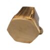 Handgemaakt Houten Make-upkwastenhouder met Artistiek Ontwerp & Handvat