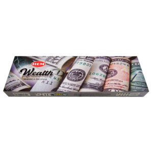 Hem Wealth Wierookstokjes – 23 Handgemaakte Stokjes (Verpakking van 4)