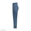 Hoge Taille Rechte Blauwe Jeans voor Dames