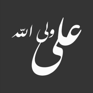 Islamitische Auto Sticker – Ali Wali Allah
