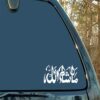Islamitische Mashallah Auto Sticker – Wit