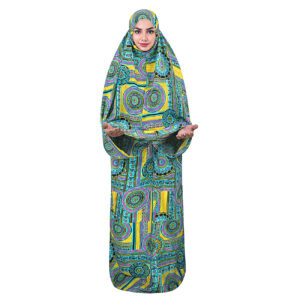 Islamitische Namaz Gebedschador met Mouwen, Elegant voor Vrouwen