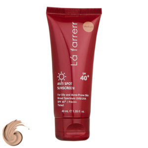 Lá Farrerr Getinte Zonnebrand SPF40 – Vette Huid