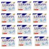 Lervia Witte & Verhelderende Zeep met Melkextract (Set van 12)