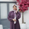 Lila Abaya Model Orchidee – Losse Pasvorm