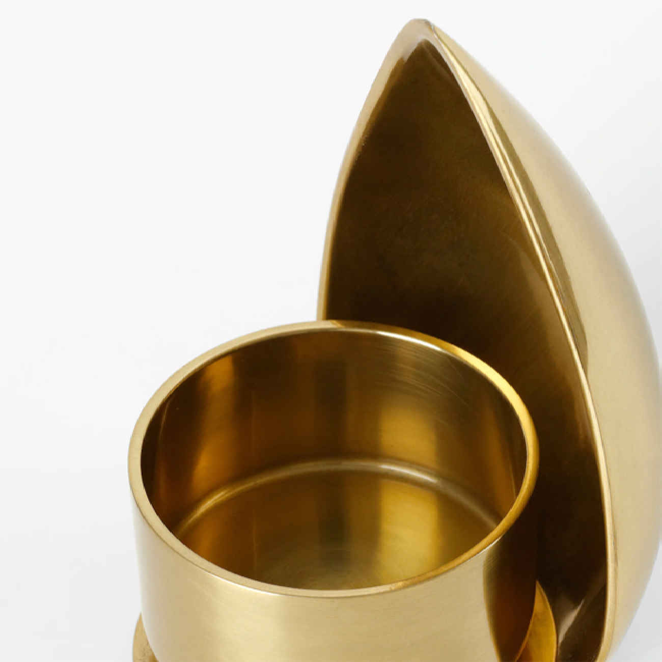 Gouden Heritage Stalen Kaarshouder