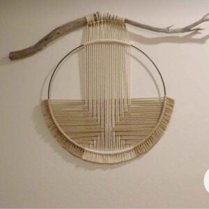 Macramé Wandkleed Handgemaakt Wandtapijt Kunst met Boho Decor