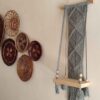 Macramé Wandkleed Handgemaakt Wandtapijt Kunst met Plank