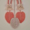 Macramé Wandkleed Wandtapijt Kunst met Regenboog Ontwerp