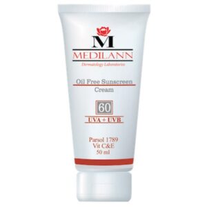 Medilann Getinte Zonnebrandcrème SPF60 – Vette Huid (50 ml)